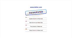 Desktop Screenshot of doiler.com
